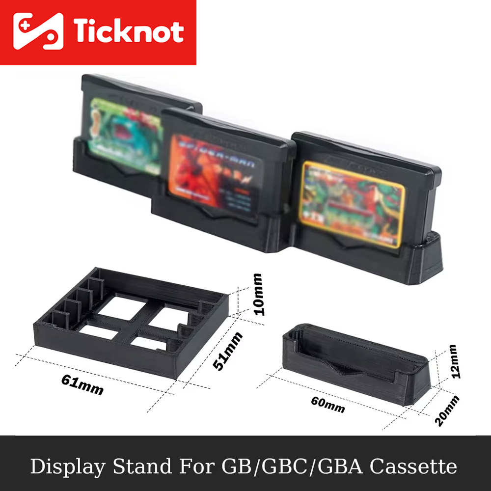 Game Boy Cartridge Holder - Supporto per cartuccia con staffa per