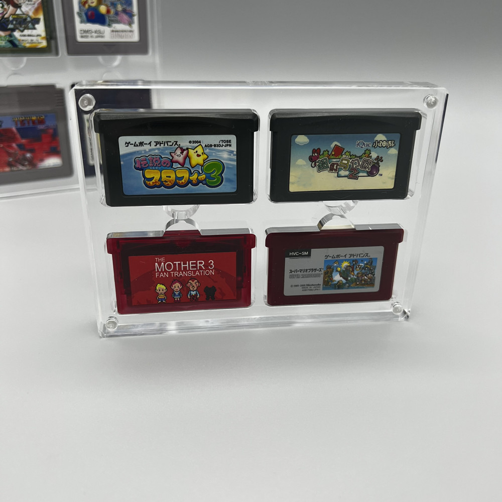Game Boy Cartridge Holder - Custodia rigida per cartucce con guscio