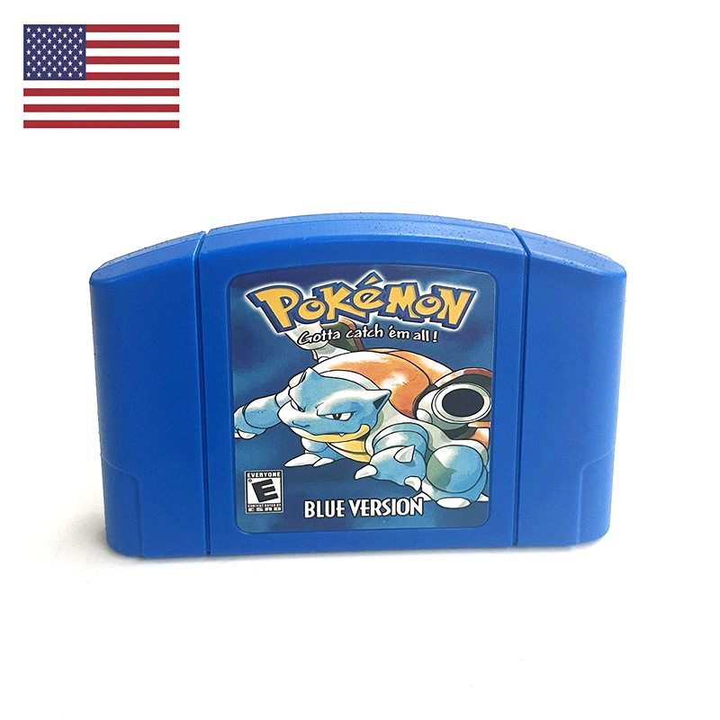 Retro Gaming Videos - Versione USA NTSC Inglese Pokemon Blu