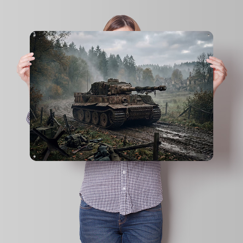 Retro Poster Gaming - Poster con Texture 3D di Carro