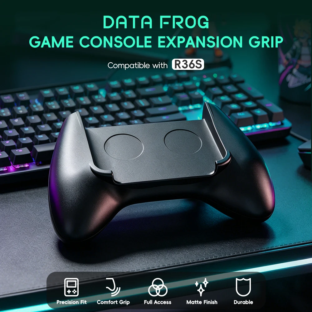 Retro Gaming On - Data Frog R36S Game Grip, impugnatura