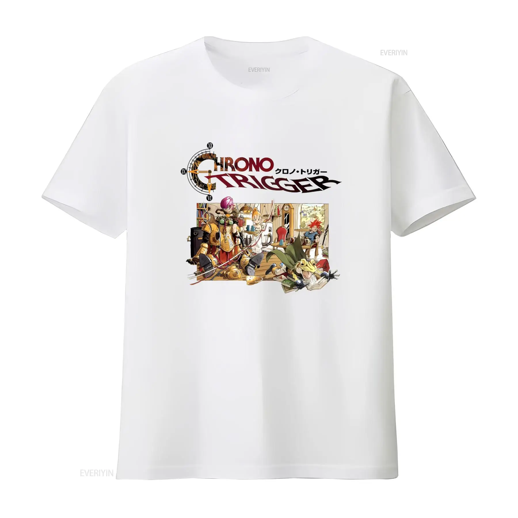 Retro Gaming Videos - Maglietta con logo del videogioco Chrono