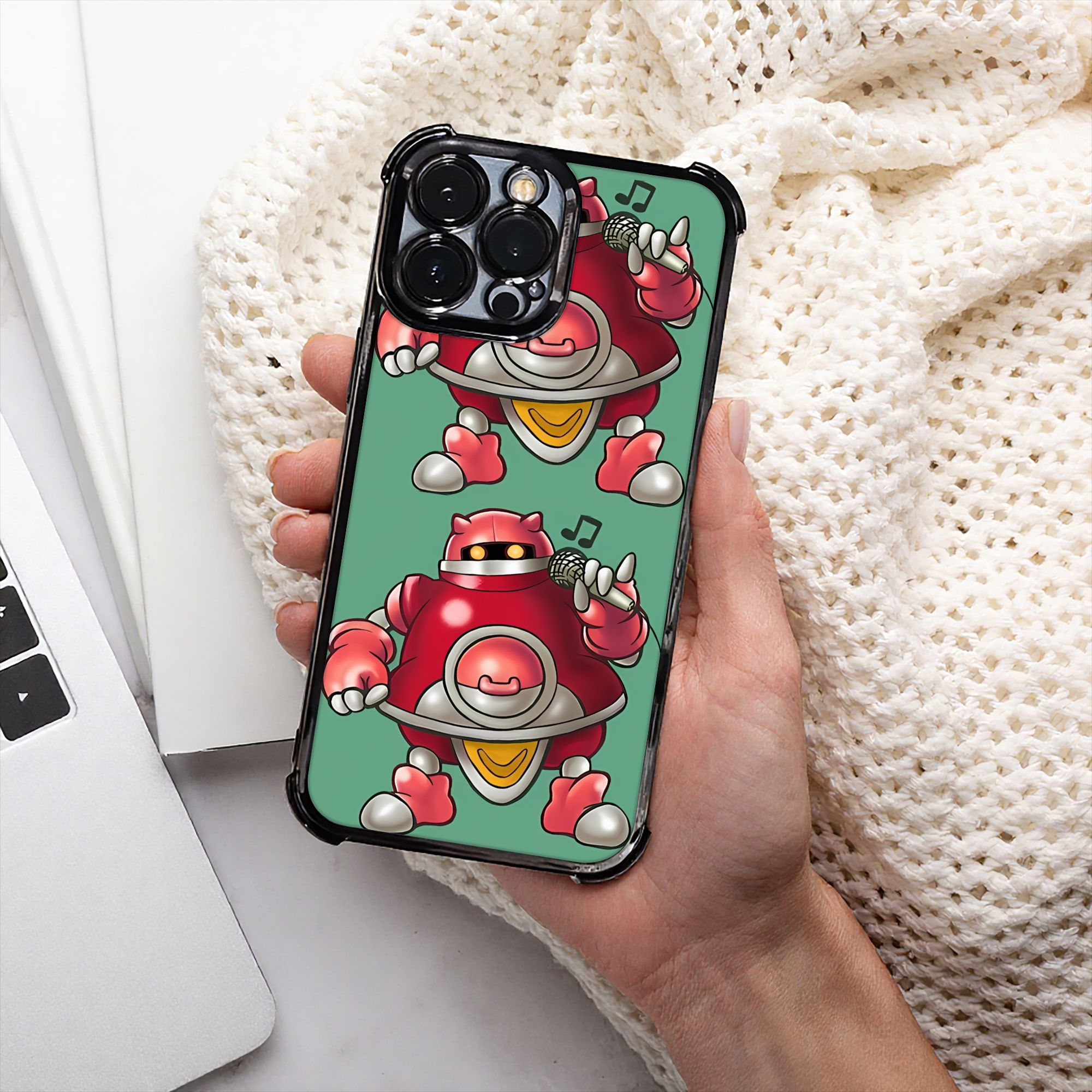 Retro Gaming Case - Cover per telefono retrò con processi