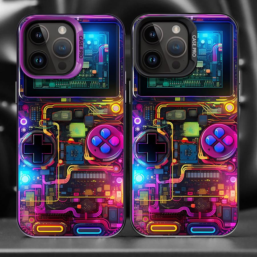 Retro Gaming Case - Custodia per telefono modello console di