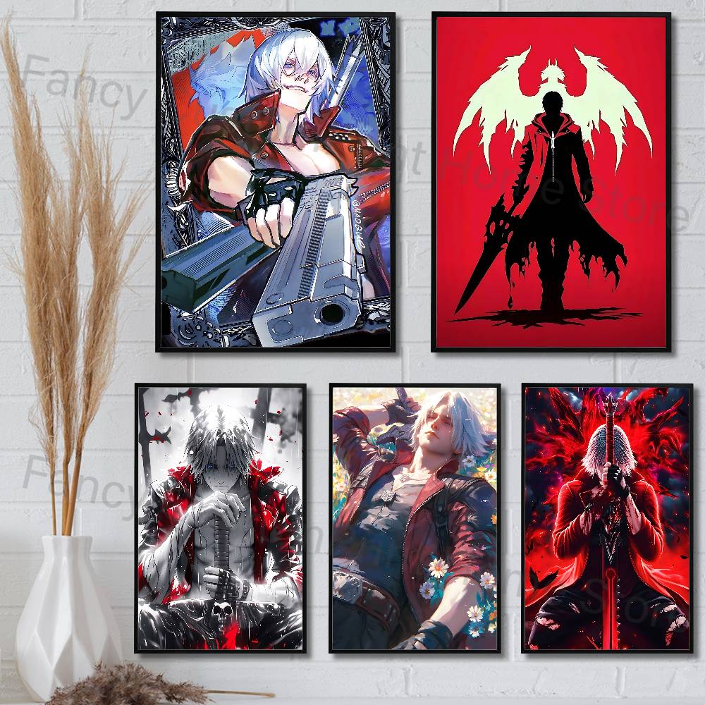 Retro Poster Gaming - Poster del Gioco D-Devil May C-Cry,