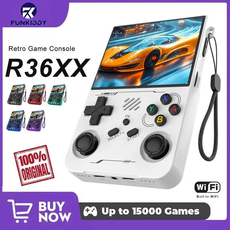 Retro Gaming Linux - Console di Gioco FUNKIDDY R36XX con