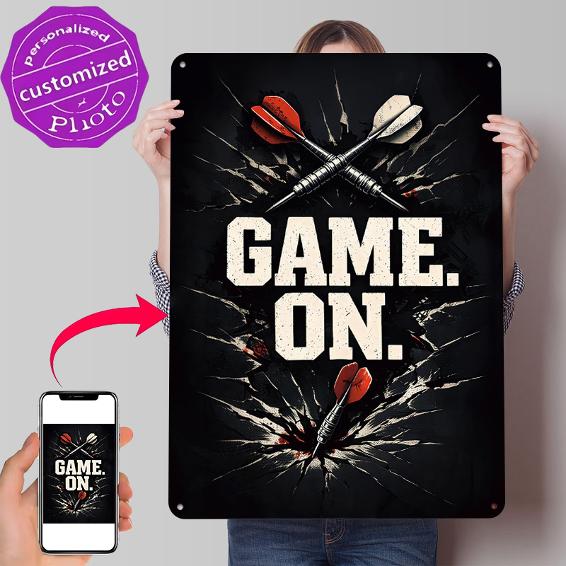 Retro Gaming On - GIOCO. ON. Poster con Texture 3D