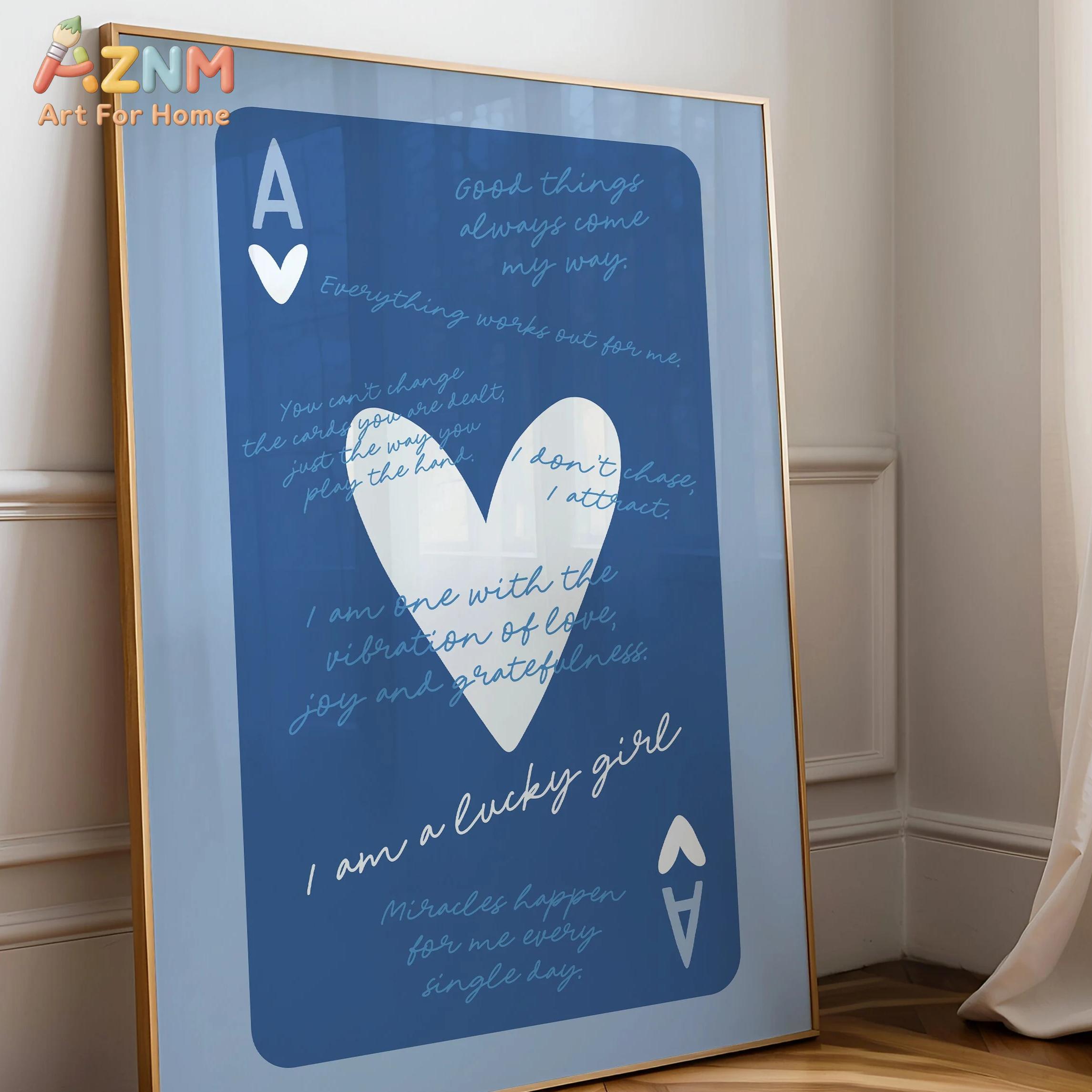AZNM Ace of Spades Feeling Luc - Retro Poster Gaming recensione e prezzo