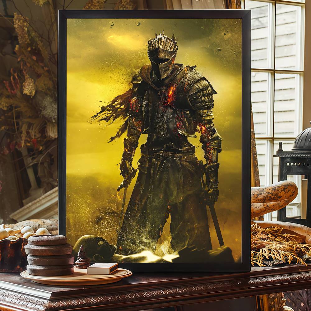 Poster Vintage di Dark Souls,  - Retro Poster Gaming recensione e prezzo