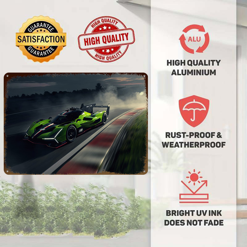 Poster di Auto da Corsa Verde  - Retro Gaming On recensione e prezzo