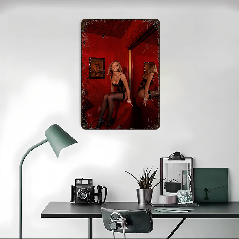 Poster in Metallo Rosso con Do - Retro Gaming On recensione e prezzo