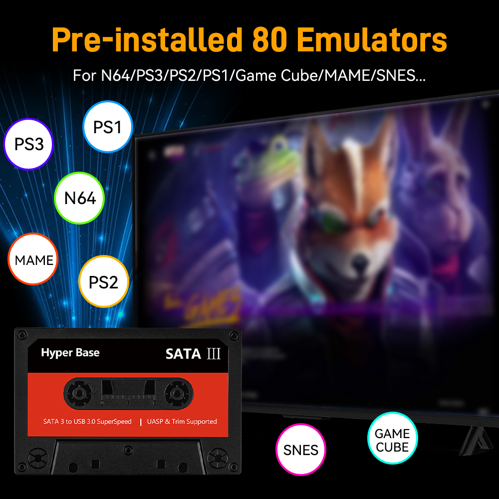 Batocera 500G/2T Emulatore Gio - Retro Gaming Monitor recensione e prezzo