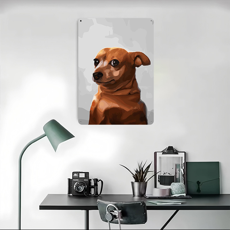 Poster con Ritratto di Cane Ma - Retro Gaming Bar recensione e prezzo