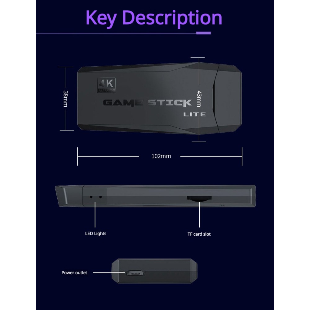 Console Portatile 4K per Gioch - Retro Gaming Aesthetic recensione e prezzo