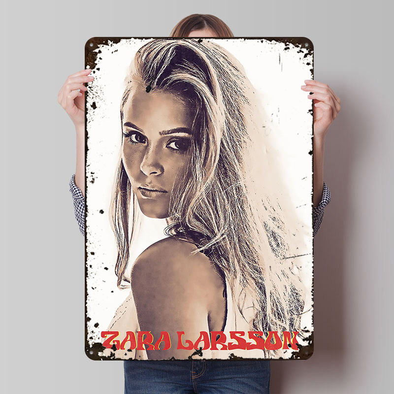 Poster di Zara Larsson, Targhe - Retro Poster Gaming recensione e prezzo