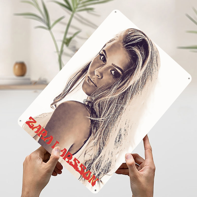 Poster di Zara Larsson, Targhe - Retro Poster Gaming recensione e prezzo