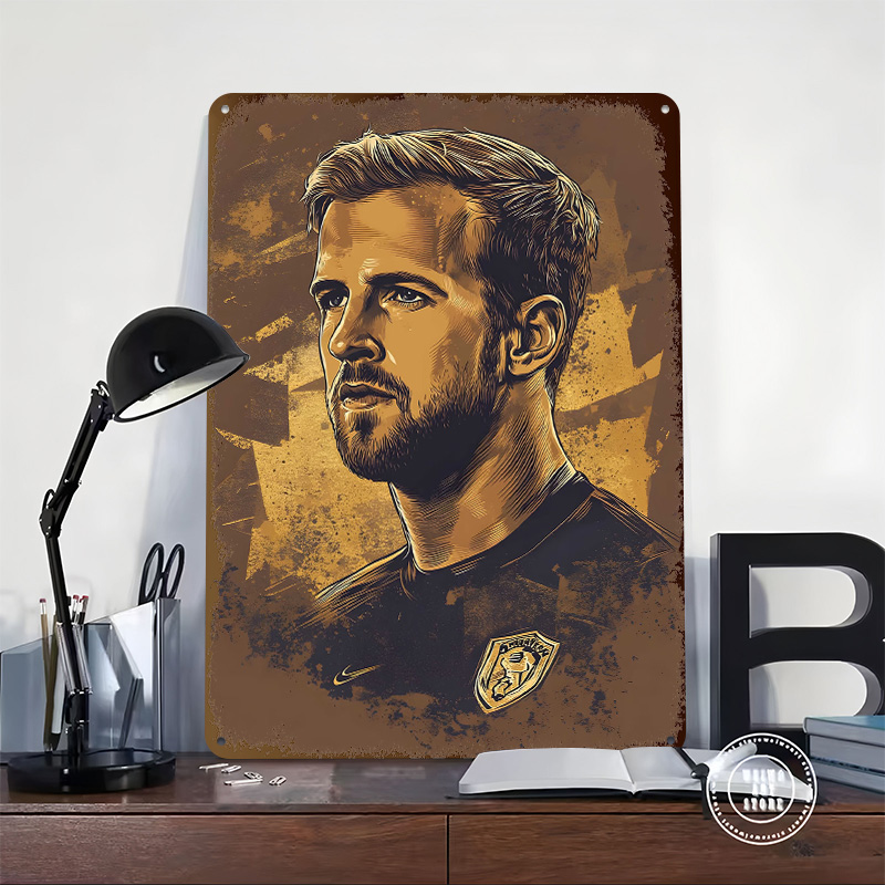 Harry Kane Player Best Art Sta - Retro Poster Gaming recensione e prezzo
