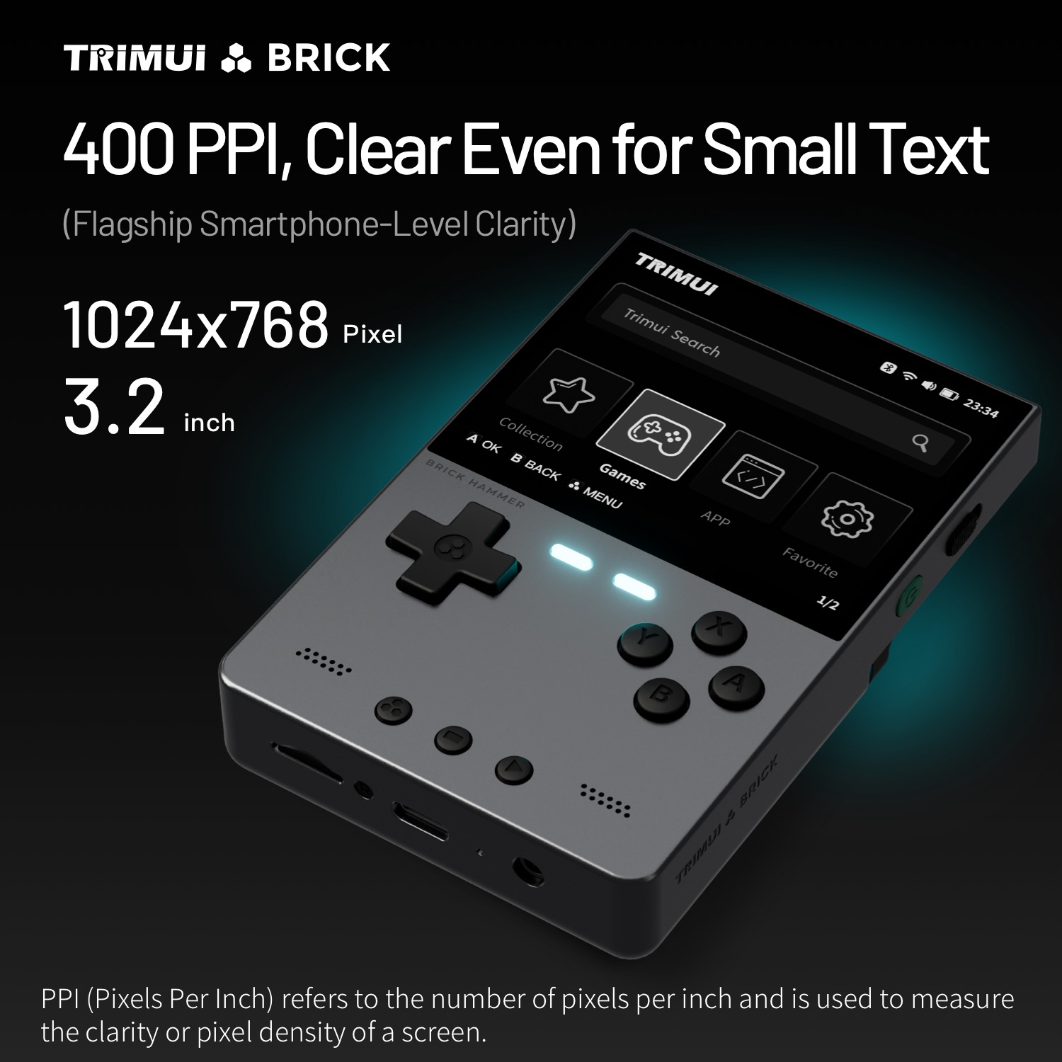 TRIMUI BRICK HAMMER Console di - Retro Gaming Linux recensione e prezzo