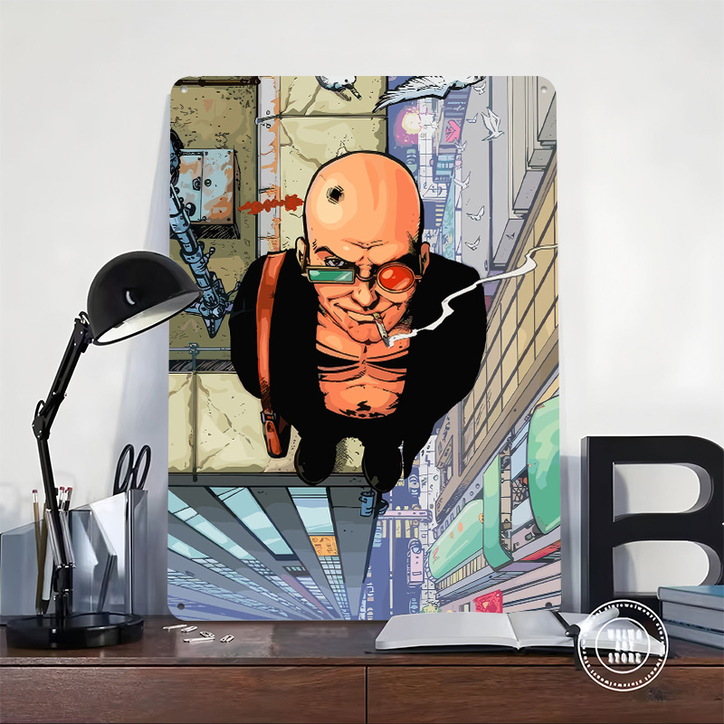Poster Uomo Calvo che Fuma sul - Retro Gaming On recensione e prezzo