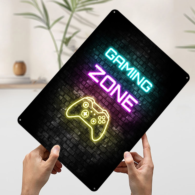 Insegna al neon della zona di  - Retro Gaming On recensione e prezzo